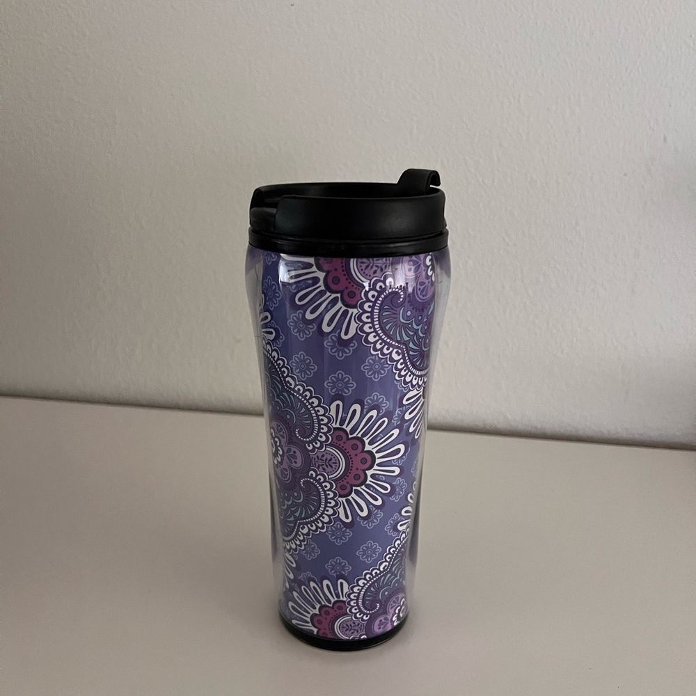 Vera Bradley Purple Floral Thermos